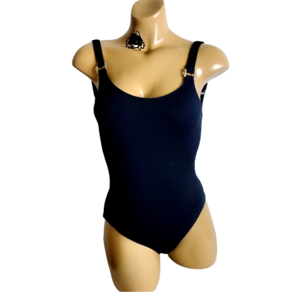Out From Under black ribbed body suit size S
